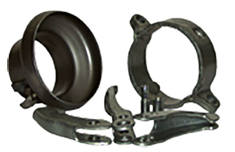 Cardan female part unassembled, for welding  I  schwarz