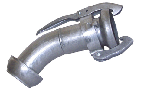 Cardan bend 45°  I  galvanised