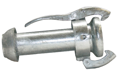 Cardan reducer male part to female part  I  galvanised