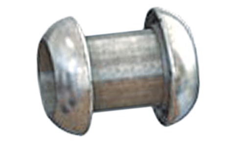 Cardan reversing piece male part/male part  I  galvanised