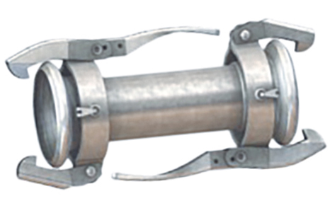 Cardan reversing piece female part/female part  I  galvanised