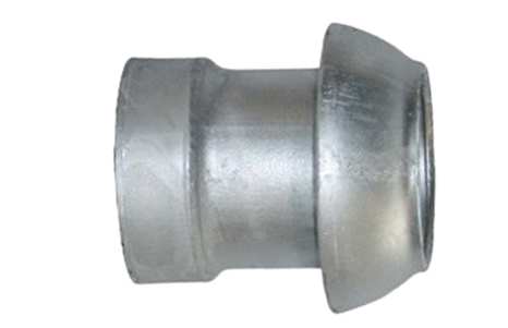 Cardan male part with female threaded nozzle  I  galvanised