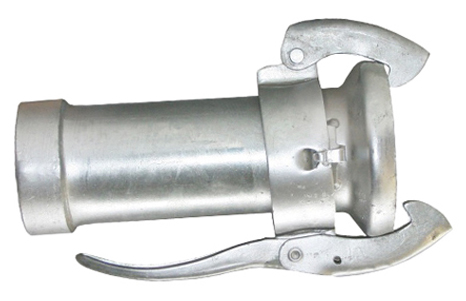 Cardan female part with female threaded nozzle   I  galvanised