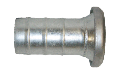 Bauer cup with beaded hose shank  I  galvanised