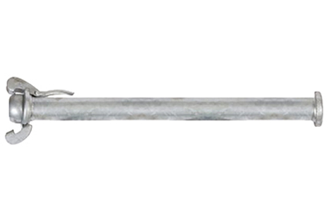 Bauer Quick-coupling pipes cup/ball  I  Steel galvanized