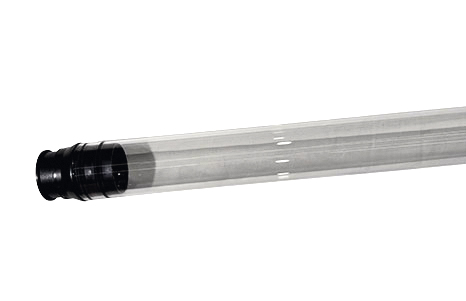 Quarzglasrohr 48x2x1512, konfekt.